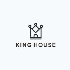 home king logo. home icon