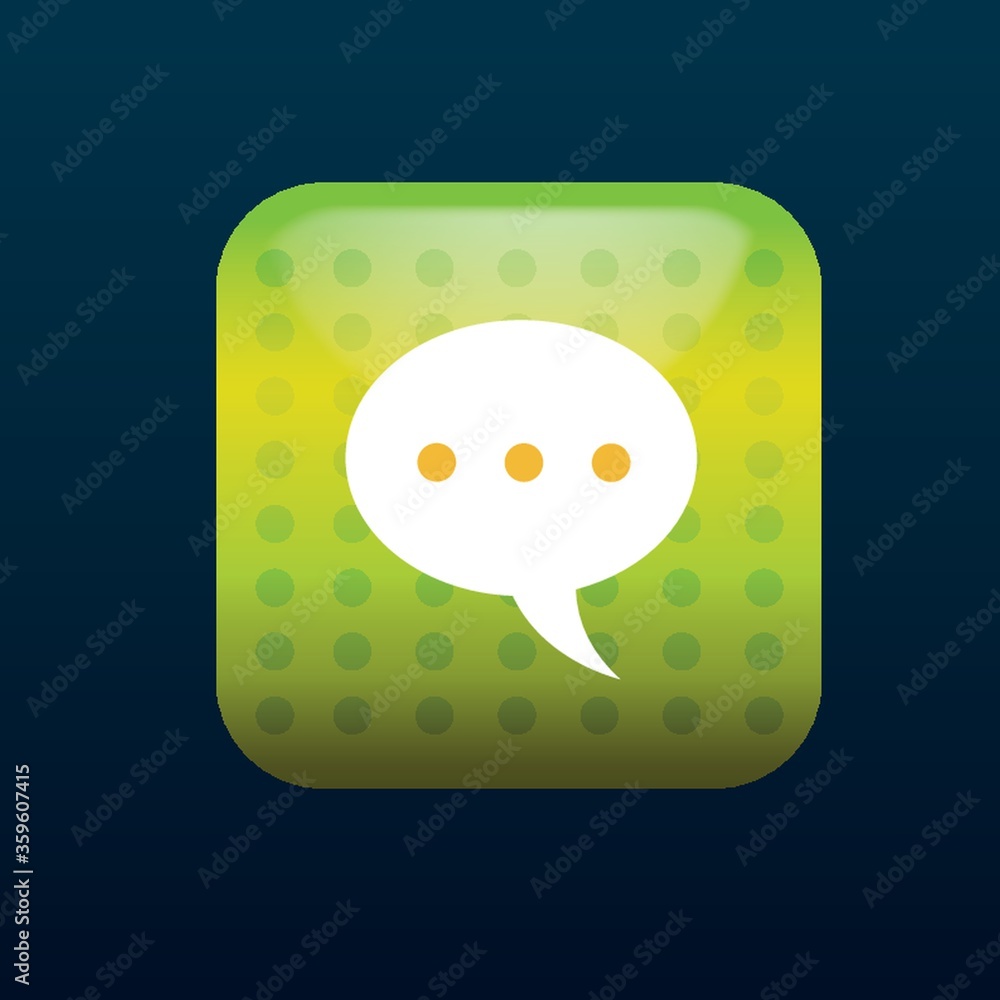 Canvas Prints messages icon