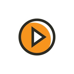 A play icon illustration.