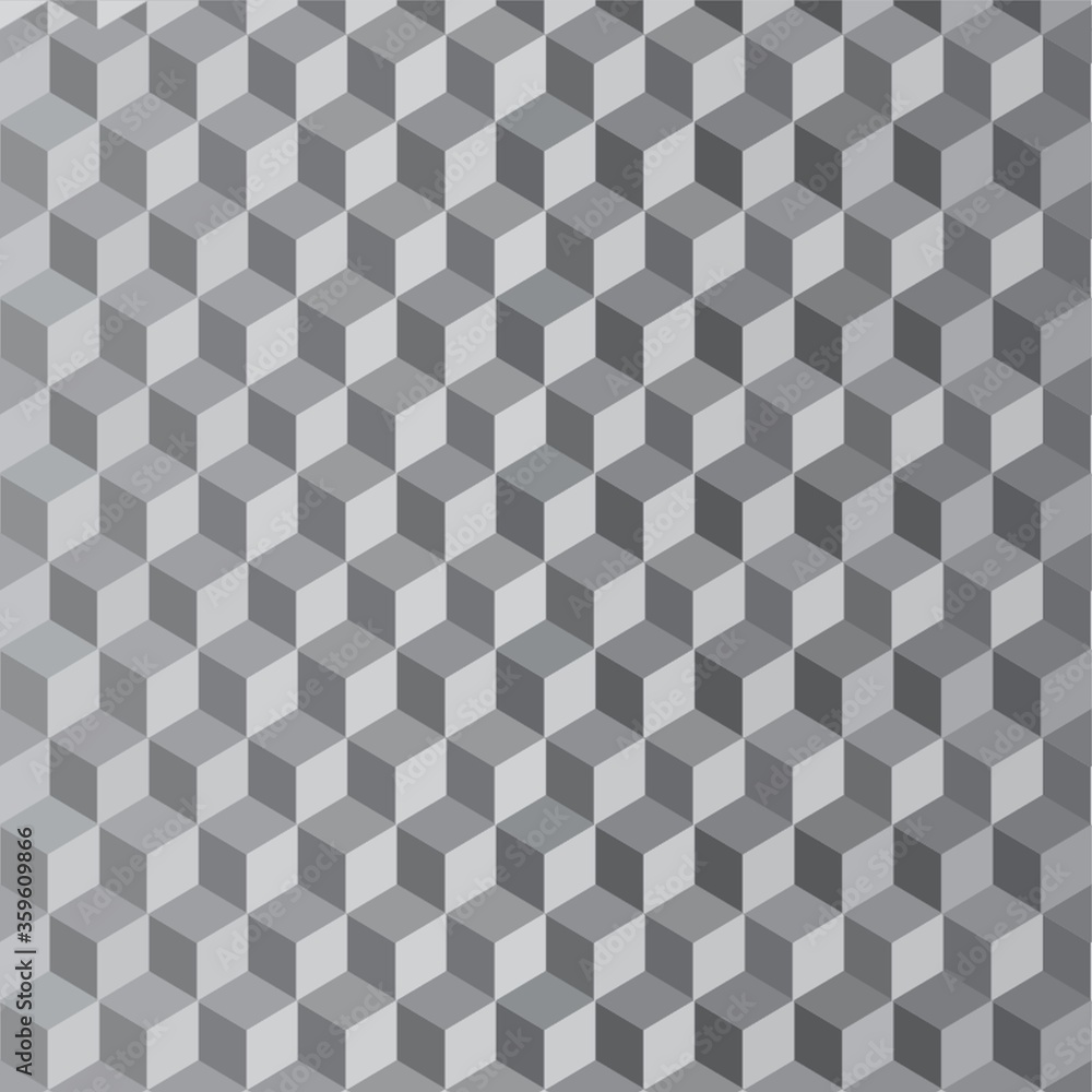 Canvas Prints cube background