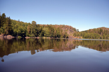 Halden Canal. Norway