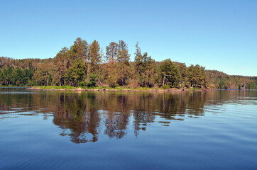 Halden Canal. Norway