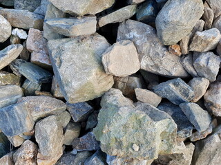 Big stone background.