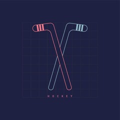 Obraz premium Hockey