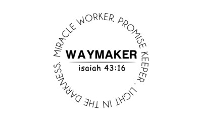 Christian Quote Design, Typography for print or use as poster, card, flyer or T Shirt 