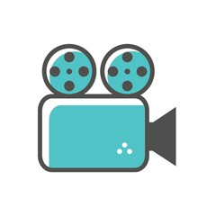 Fototapeta premium video player icon