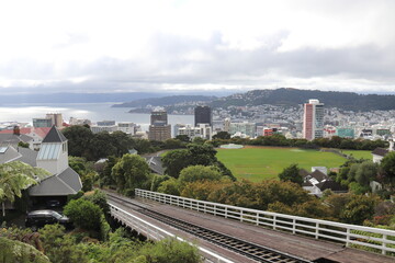Tramway et baie de Wellington, Nouvelle Z&eacute;lande