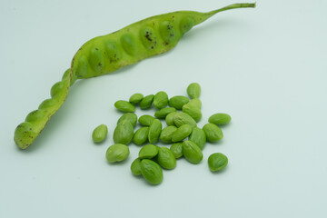 Bettter beans on white background