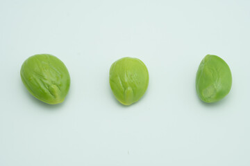 Bettter beans on white background