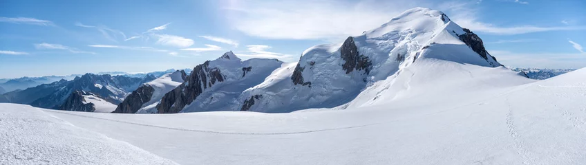 Crédence de cuisine en verre imprimé Mont Blanc 3 Mont Blanc