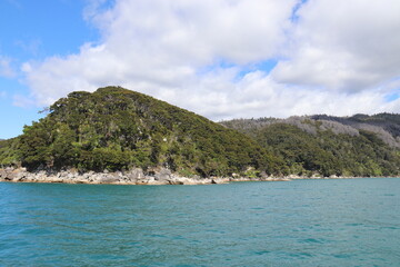 Littoral du parc Abel Tasman, Nouvelle Zélande