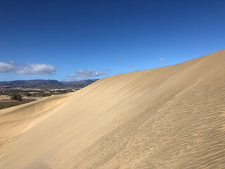 The sand dunes of Maspalomas