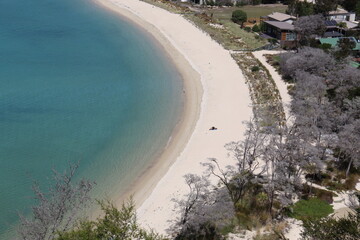 Plage du parc Abel Tasman, Nouvelle Zélande	