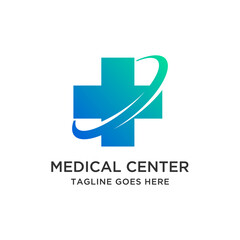 Medical Health and Pharmacy Logo Design Template