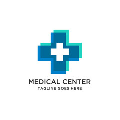 Medical Health and Pharmacy Logo Design Template