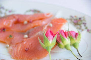 スモークサーモン