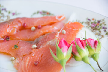 スモークサーモン