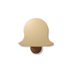 Fototapeta premium alarm bell icon