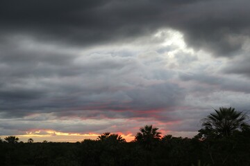 storm clouds timelapse