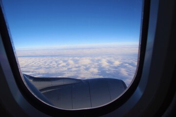 outside view in flight