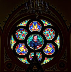 Detail Of Protestant Church Murska Sobota