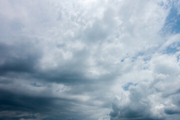 dark storm clouds with background,Dark clouds before a thunder-storm.