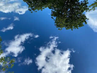 clear blue sky background,clouds with background.