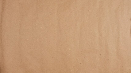 A blank brown craft paper for background usage