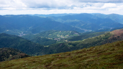 panorama of the Vosges