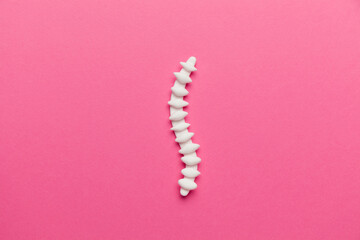 Human spine. Health of back, neck and lower back. Treatment of skeletal diseases.