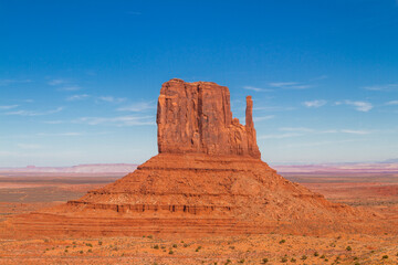 West Mitten Butte in Monument Valley Arizona