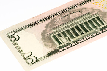 USA currancy banknote