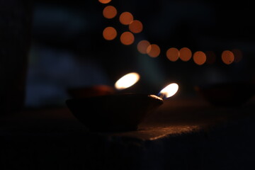 candle in the dark