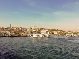 Fototapeta na wymiar port of istanbul