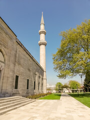 Sulaymaniye Mosque in istanbul turkey