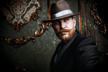 red beard and mustache