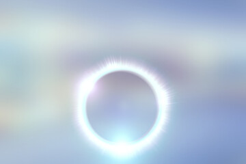 パステルカラーのサークルパーティクルのアブストラクトのバックグラウンド