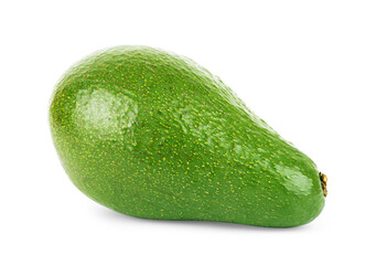 Avocado isolated on white Clipping Path. Professional food photography