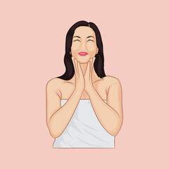 Vector beauty care for women