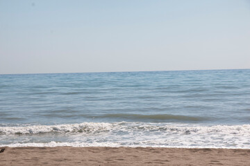View of Torremolinos beach 