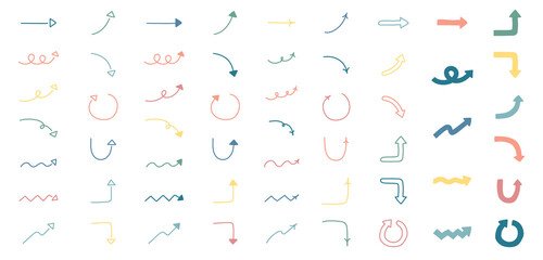Fototapete 手描き風の矢印アイコンのセット かわいい シンプル おしゃれ やじるし 上下左右 斜め 飾り 装飾 Yugoro Fototapete 手描き風の矢印アイコンのセット かわいい シンプル おしゃれ やじるし 上下左右 斜め 飾り 装飾 Yugoro