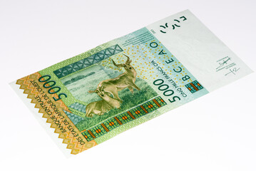 Currancy banknote of Africa