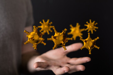 epidemic coronavirus 2019-nCoV, Novel Coronavirus Alert outbreak . Virus Covid 19-NCP. Spread of...