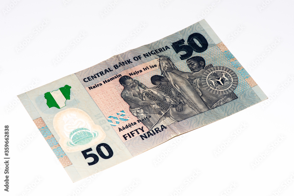 Sticker Currancy banknote of Africa