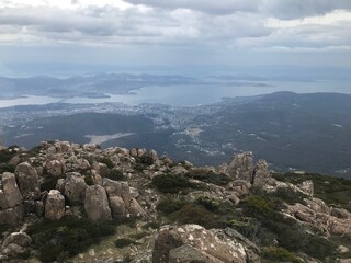 view from the mountain