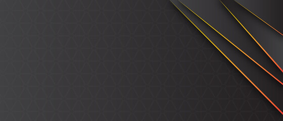  Golden and Black Dark Carbon for Abstract Background 