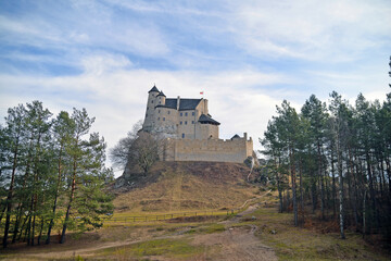 old castle in the mountains
