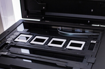 scan slides to transform them into digital data