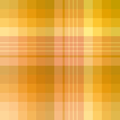 Seamless pattern in beautiful yellow and orange colors for plaid, fabric, textile, clothes, tablecloth and other things. Vector image.