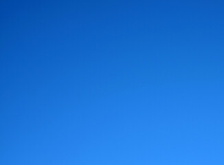 Fototapeta na wymiar Clear blue sky without clouds background